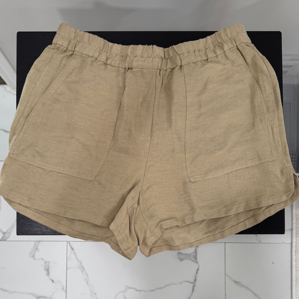 J. Crew Linen Blend Shorts - Women’s Size Small
